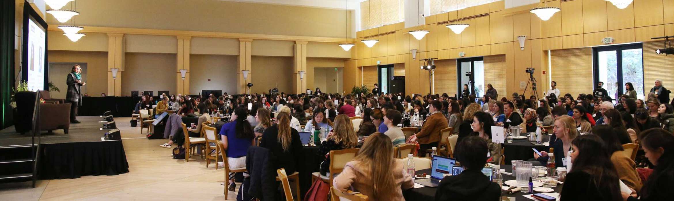 Julia Stewart-Lowndes at the Women in Data Science (WIDS) Stanford Conference at the Frances C. Arrillaga Alumni Center on March 8, 2023 in Stanford, CA.