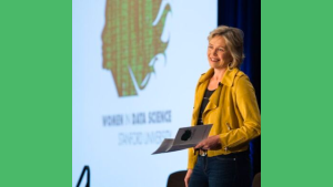 Thumbnail photo for WiDS Conference at Stanford University Showcases Cutting-Edge Data Science