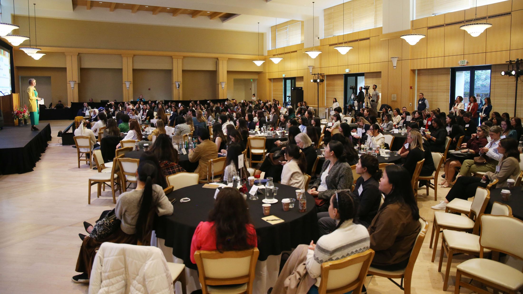 WiDS Stanford Conference 2024, room of women